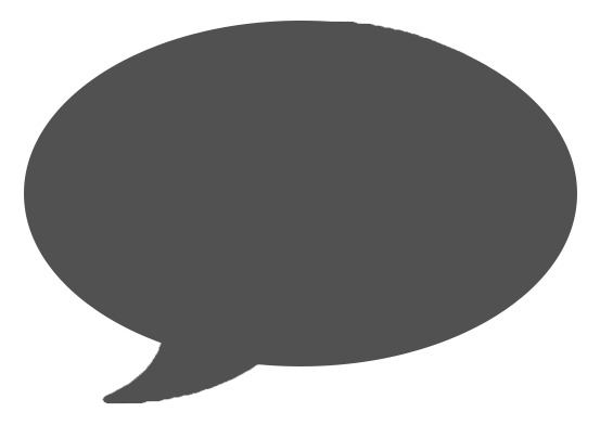 Messages icon represented as a speech bubble
