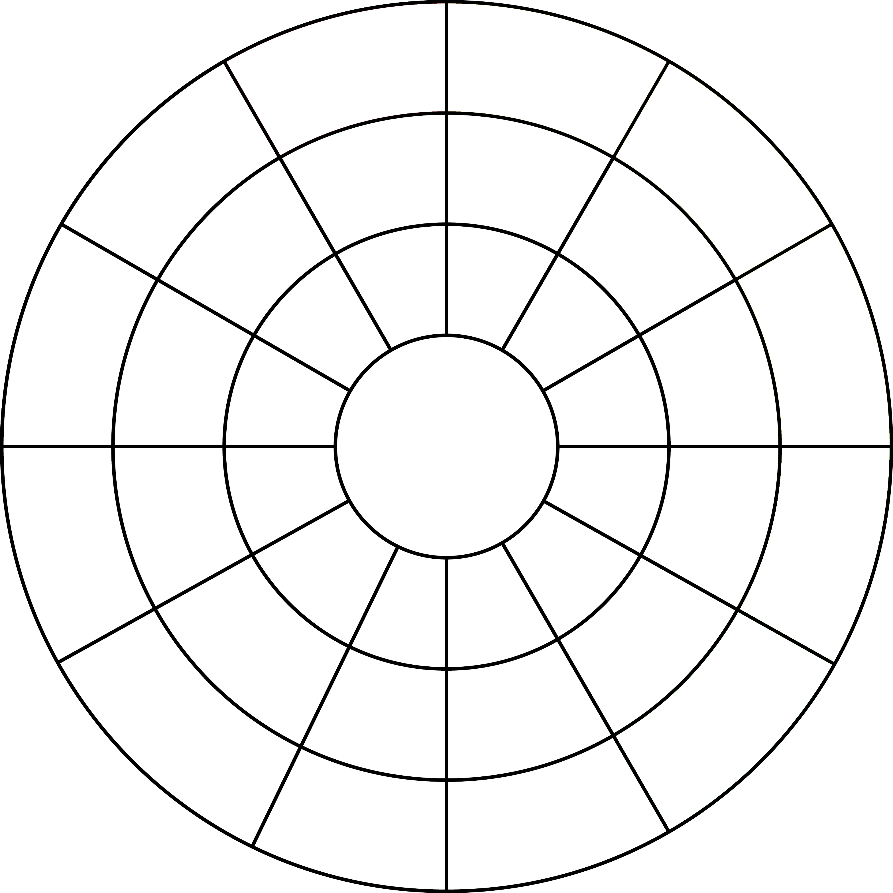 Color Circle template