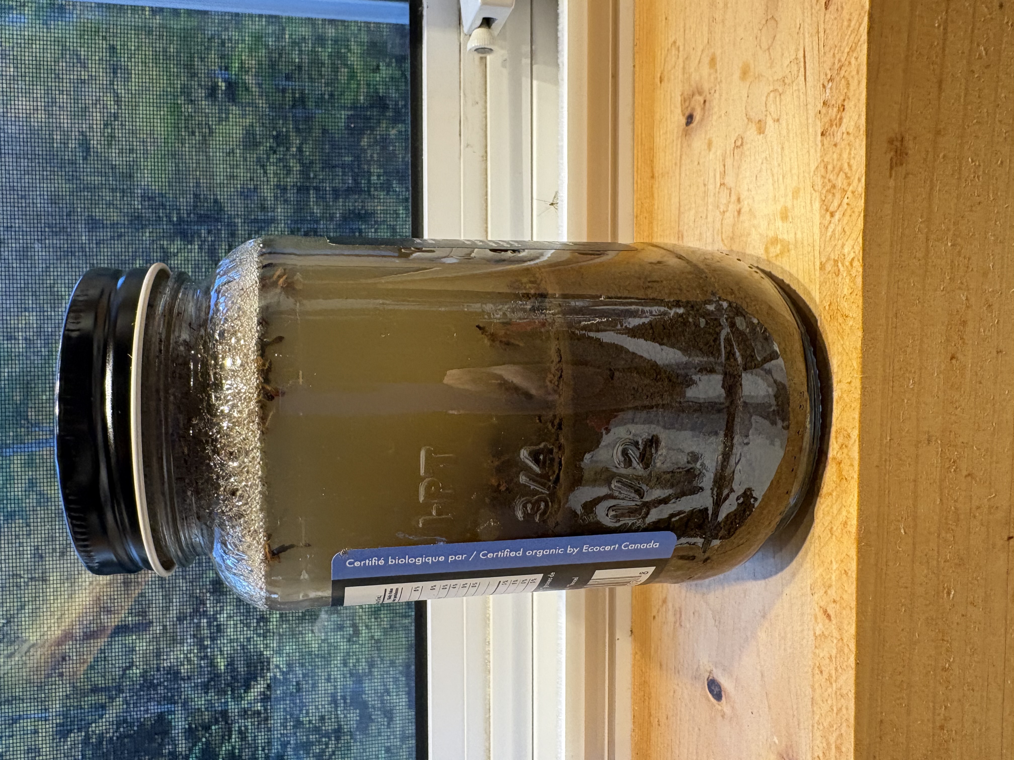 Soil from my cabin in Quebec.