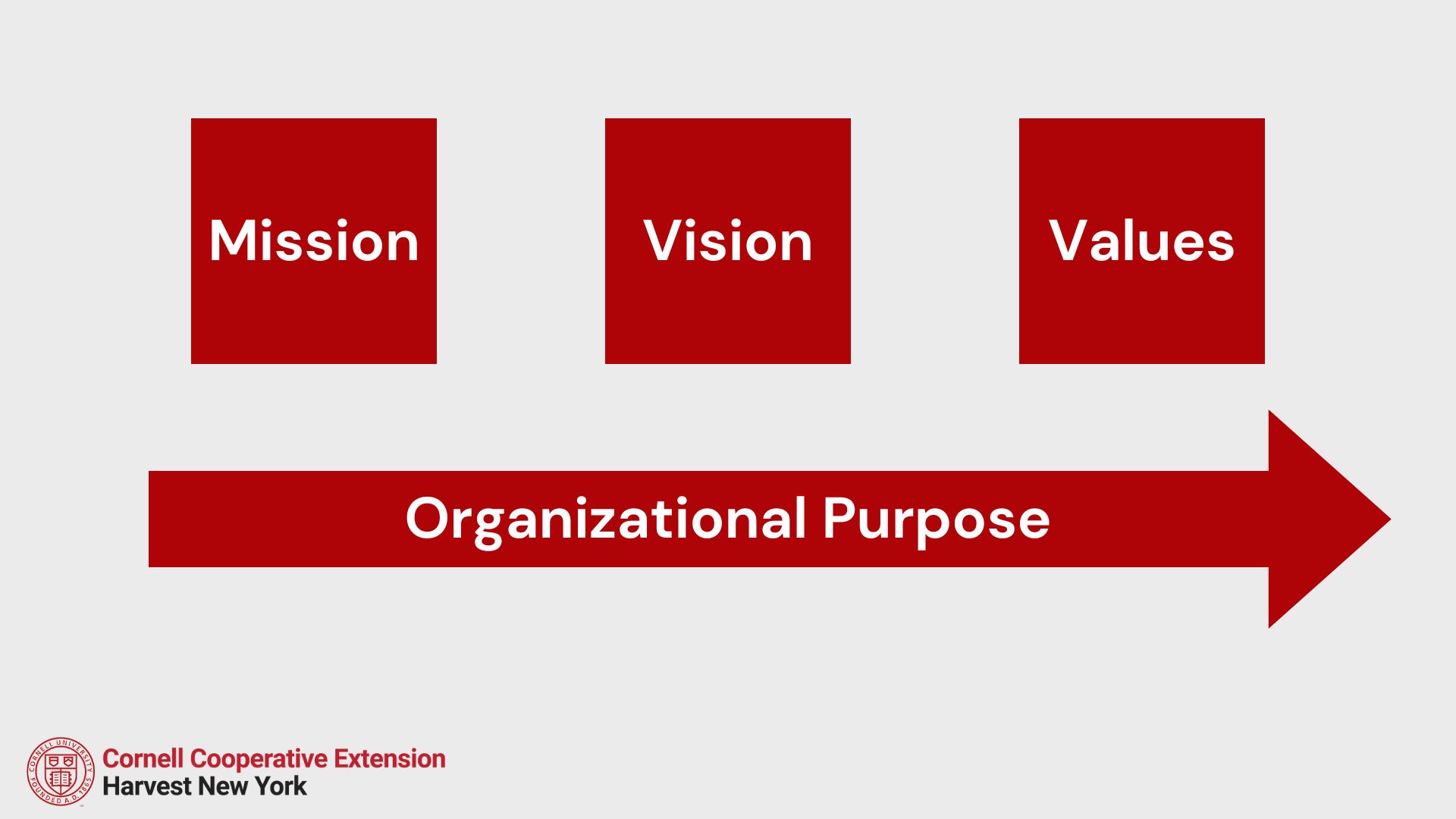 organizational purpose chart
